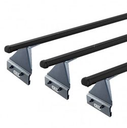 3 Barras Cargo Xpro en acero para Land Cruiser 3p. J90 96>02 vierteaguas