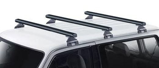 3 Barras Cargo Xpro en acero para Patrol GR 5p (Y60/Y61 - vierteaguas) (88>97)