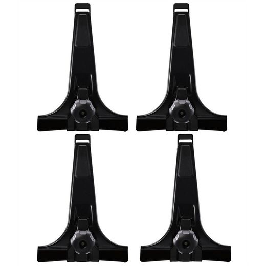 4 Pies para vierteaguas de 28 cm para Thule SquareBar Evo 953