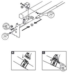 933-300 Kit pies C.Berlingo/p.Partner 96>08