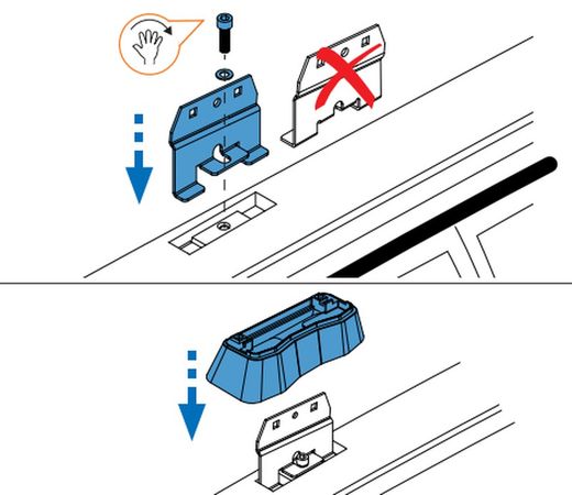 936056 Kit CRUZ Optiplus FIX Mercedes EQC (19>)