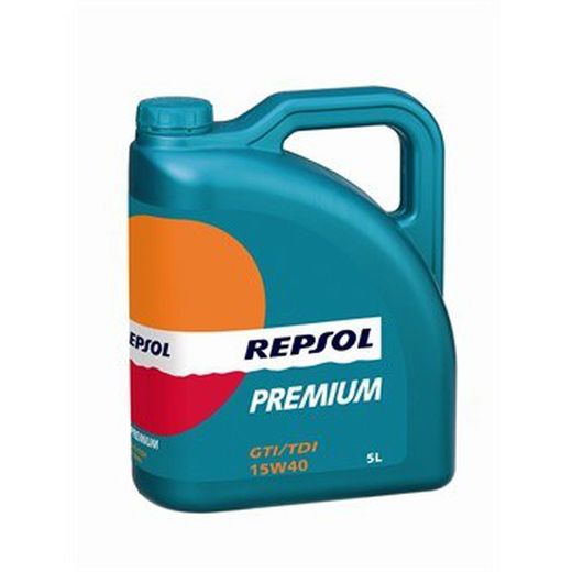 Aceite Repsol PREMIUM GTI/TDI 15w40 5 ltr.