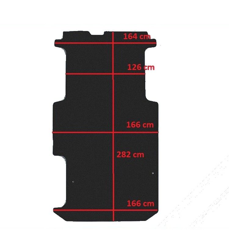 Alfombra Protector Carga N.Primastar / R.Traffic / O.Vivaro (larga L2 01>14)