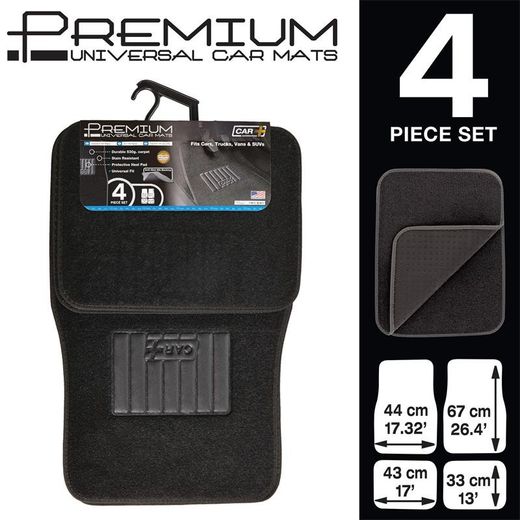 Alfombras de moqueta Premium Plush