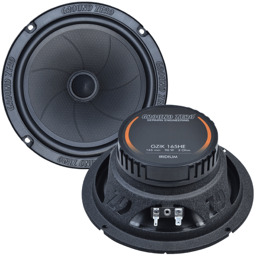 Altavoces Ground Zero GZIC 165.2HE | Componentes 2 Vías | 165mm | 150W | 3 Ohmios