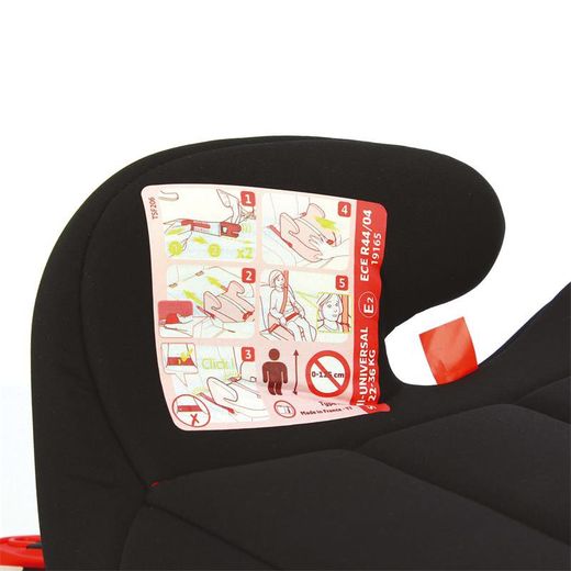 Alzador infantil Racesport con ISOFIX