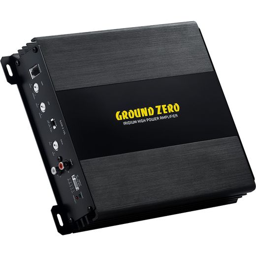 Amplificador clase A / B de 2 canales 2x 85W RMS IRIDIUM Ground zero