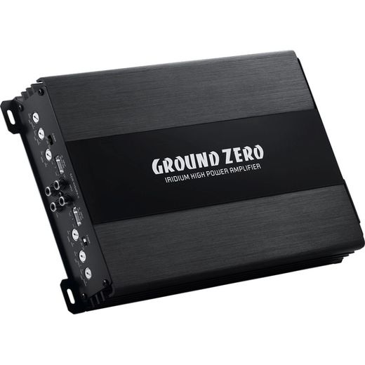 Amplificador Ground Zero Iridium 4 x 70w RMS 500W.max.4 canales
