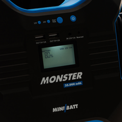 Arrancador Industrial miniBatt MONSTER 35.000 mAh