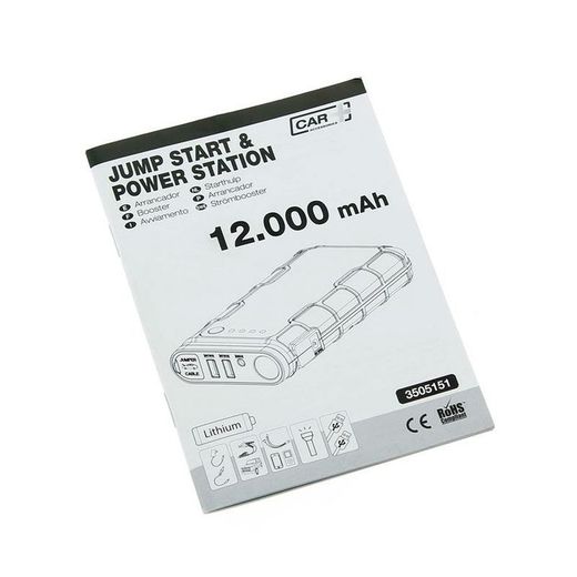 Arrancadores de batería LITIO 12000 mAh