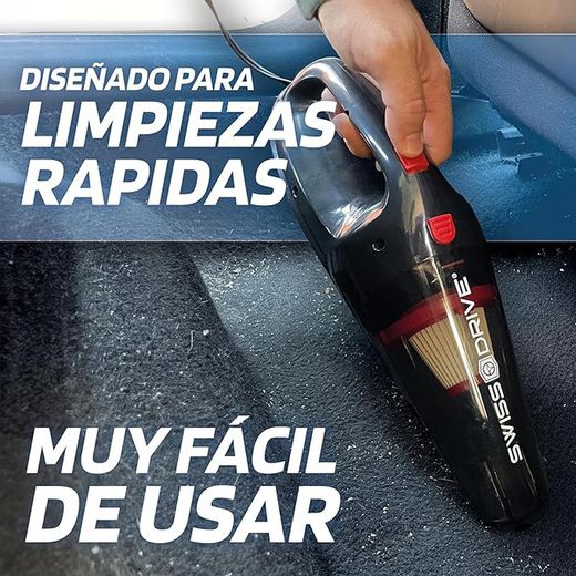 Aspirador de Mano Potente 12V 120W