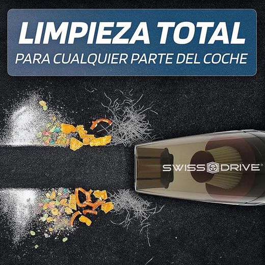 Aspirador de Mano Potente 12V 120W