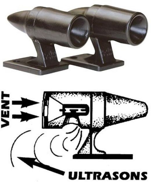 Avisador ultrasonidos ahuyenta animales
