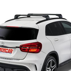 Barras Cruz Airo Fuse negra Velar (L560 - railing integrado) (2017-->)