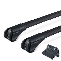 Barras Airo Fuse negra Carens MPV 16> con railing
