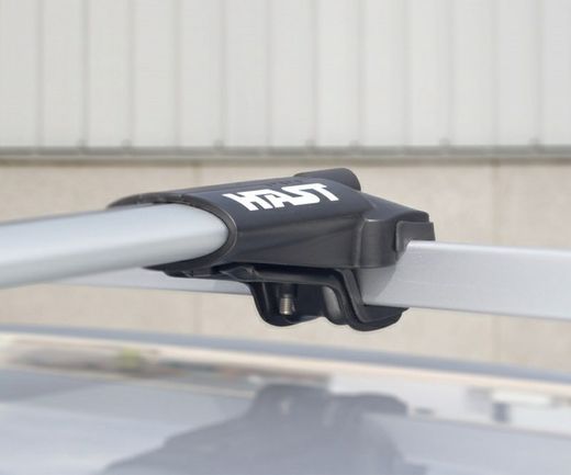 Barras aluminio Hast negra para Ford Kuga 2013>2019 CON BARRAS