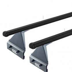2 Barras Cargo Xpro en acero para Land Cruiser 3p. J90 96>02 vierteaguas