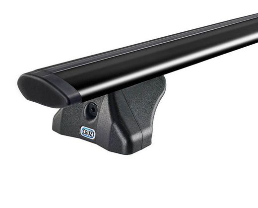 Barras de Techo CRUZ Airo FIX Negro Satinado para BYD Atto 2 (2024-) Railing Integrado