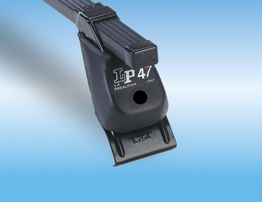 Barras Prealpina en acero LP47 DODGE NITRO 08<> perfil de plastico