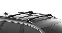 Barras Thule Raised Rail Edge negra para Sorento 10>15 con barras