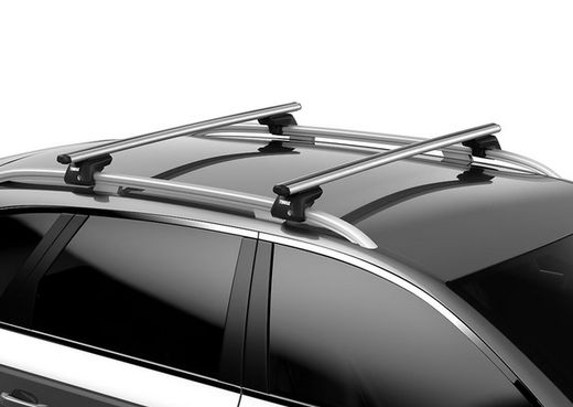 Barras Thule Aluminio SmartRack XT 118 cm para coches con barras longitudinales