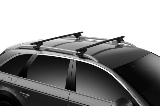 Barras Thule Scuarebar Evo Mb.EQS, 5-dr Hatchback, 22–