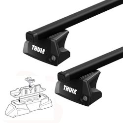 Barras Thule SquareBar Evo para BZ4X 22-> con Railing