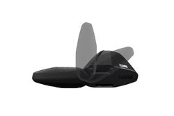 Barras WingBar Evo negras FORD S-Max II 2015> techo normal