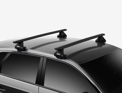 Barras Thule WingBar Evo negras Kia Soul 19> Railing integrado