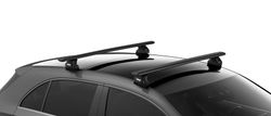 Barras Thule WingBar Evo negras para Kia PV5 Cargo standard (2026>)