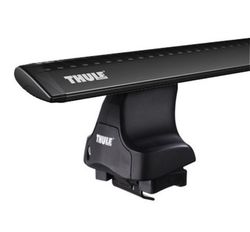 Barras WingBar 754 para negras Fiat 500 L 2012>