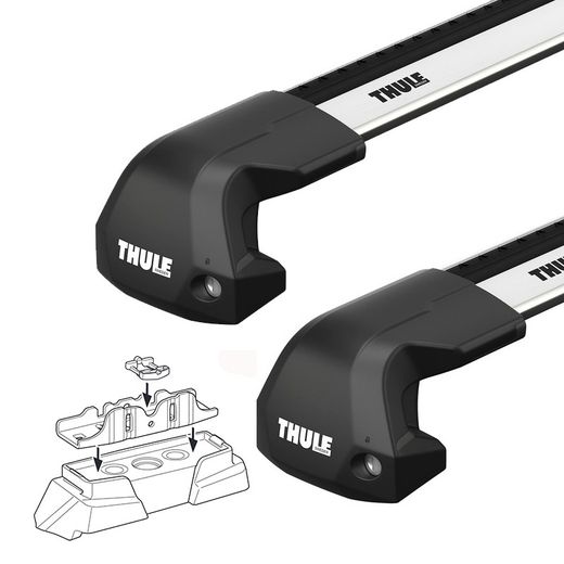 Barras WingBar Edge para Forester 2018> Puntos anclaje