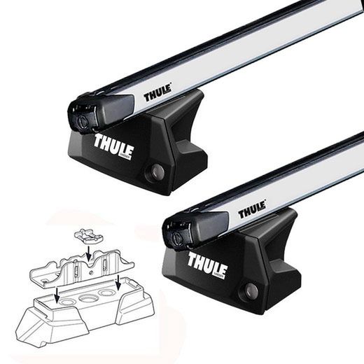 Barras Thule SlideBar Vito/Viano 04> y 15>/Viano04>14/clase V 15>
