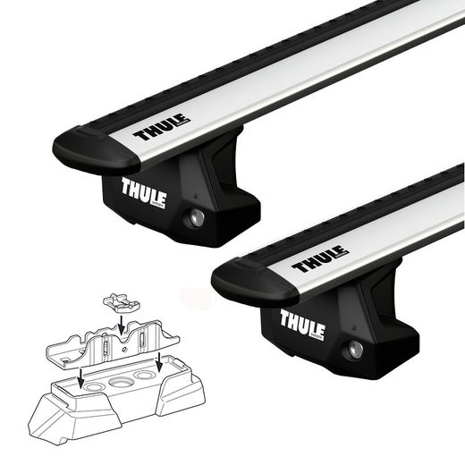 Barras Thule WingBar Evo para Vivaro 01>14 / Trafic 01>14/Primastar 02>15 (todas)