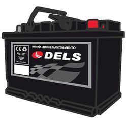 Baterias Dels 60 Amp + Derecha