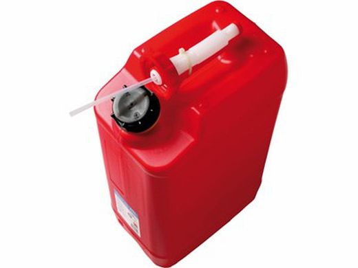 Bidón de gasolina 20 Ltrs. plastico