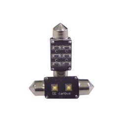 Bombilla palafón LEDs 36 mm CanBus 6W.