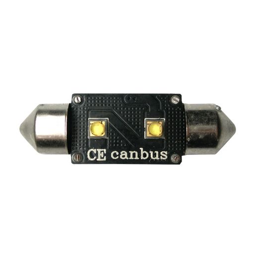Bombilla palafón LEDs 36 mm CanBus 6W.