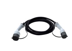 Cable Cargador V.E. 230V/32A-7,4Kw Type 2→Type 2 (5M)