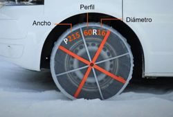 Cadenas de nieve Autosock AL89 textiles