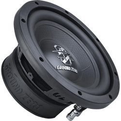 Caja con Subwoofer GROUND ZERO GZIB 20BR | 20 cm / 8 Pulgadas | Vented (Bass-Reflex) | 150 W RMS