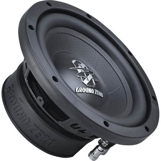 Caja con Subwoofer GROUND ZERO GZIB 20BR | 20 cm / 8 Pulgadas | Vented (Bass-Reflex) | 150 W RMS