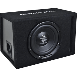 Caja con Subwoofer GROUND ZERO GZIB 20BR | 20 cm / 8 Pulgadas | Vented (Bass-Reflex) | 150 W RMS