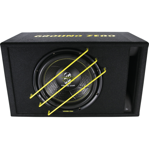 Cajón con Subwoofer Ground Zero GZRB 30SPL 12″