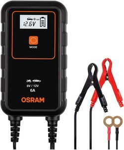 Cargador inteligente de baterías OSRAM 6 Amp 6-12V OEBCS906