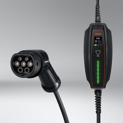 Cargador portátil batería vehículo eléctrico 7 PIN