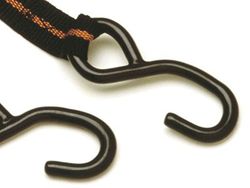 Cinta de seguridad con trinquete y ganchos