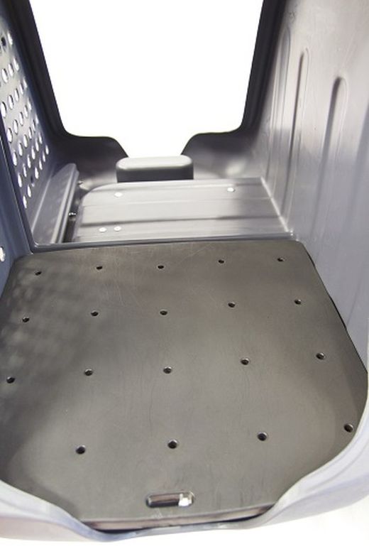 Cofre de bola TOWBOX V2 classic Gris (abierto)