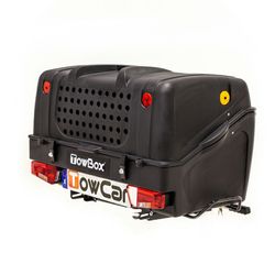 Cofre para bola TOWBOX Classic V1 Negro (abierto)