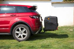 Cofre para bola TOWBOX Classic V1 Negro (abierto)